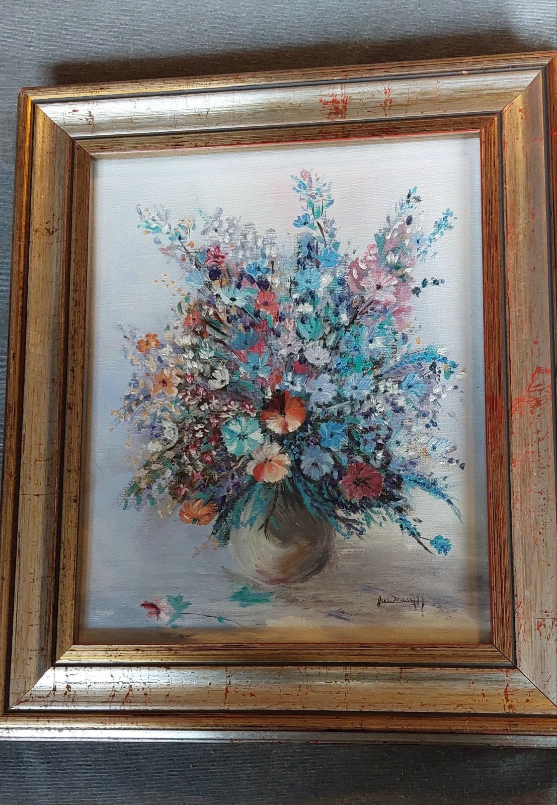sfeervol handgeschilderd olieverfschilderij, Ophalen