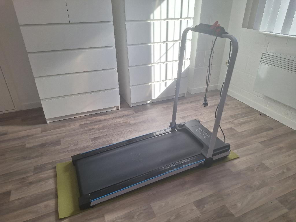 loopband en loopband, Ophalen, Zo goed als nieuw, Metaal, Loopband