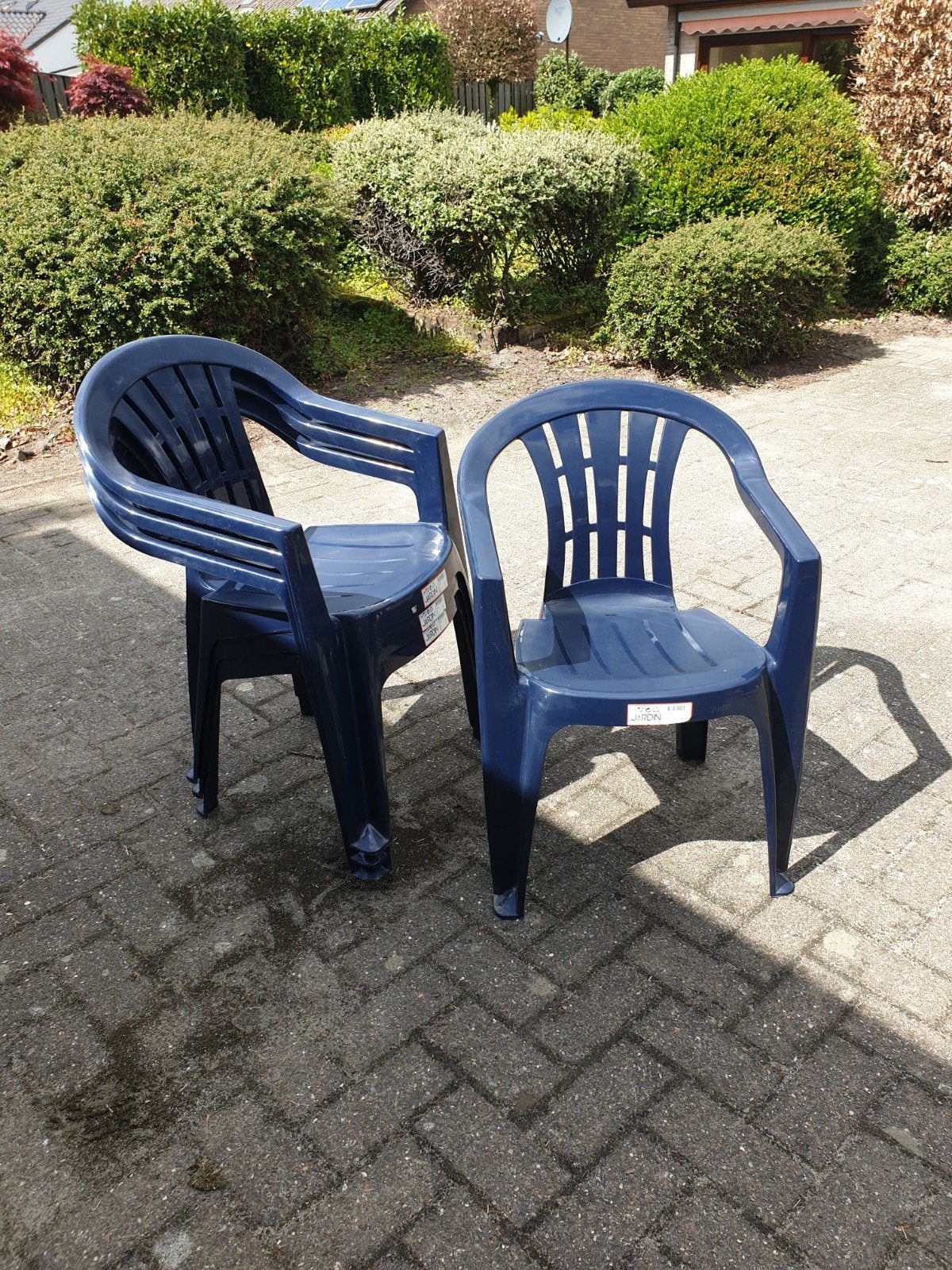 Tuinstoelen, Jardin & Terrasse, Chaises de jardin, Enlèvement, Comme neuf, Synthétique