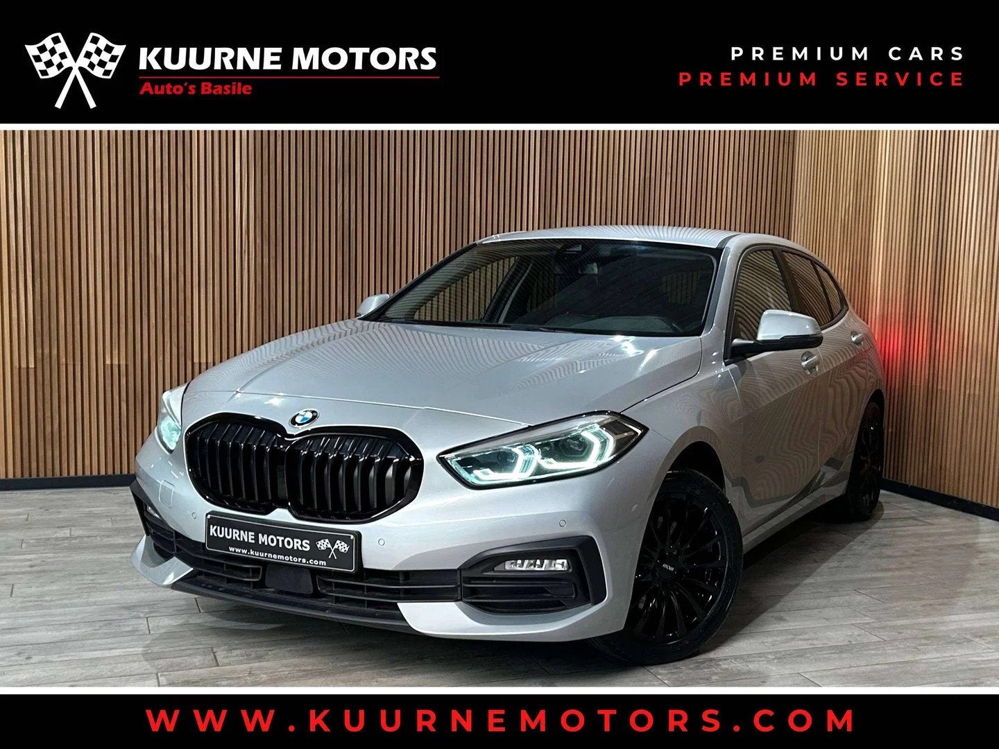 BMW 1 Serie 116 dA Alu17"/Leder/Led/Gps/Dab/Cruise/Carplay *, Auto's, 1940 kg, 1 Reeks, Gebruikt, 116 pk