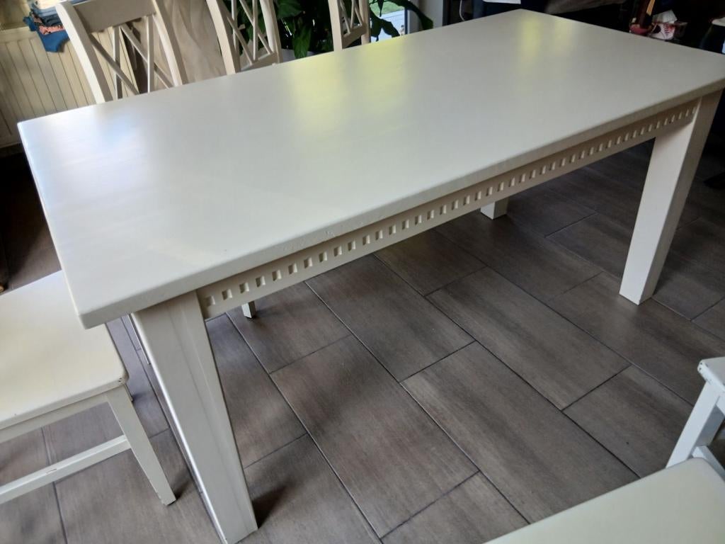 Eet tafel + 6 stoelen, Ophalen