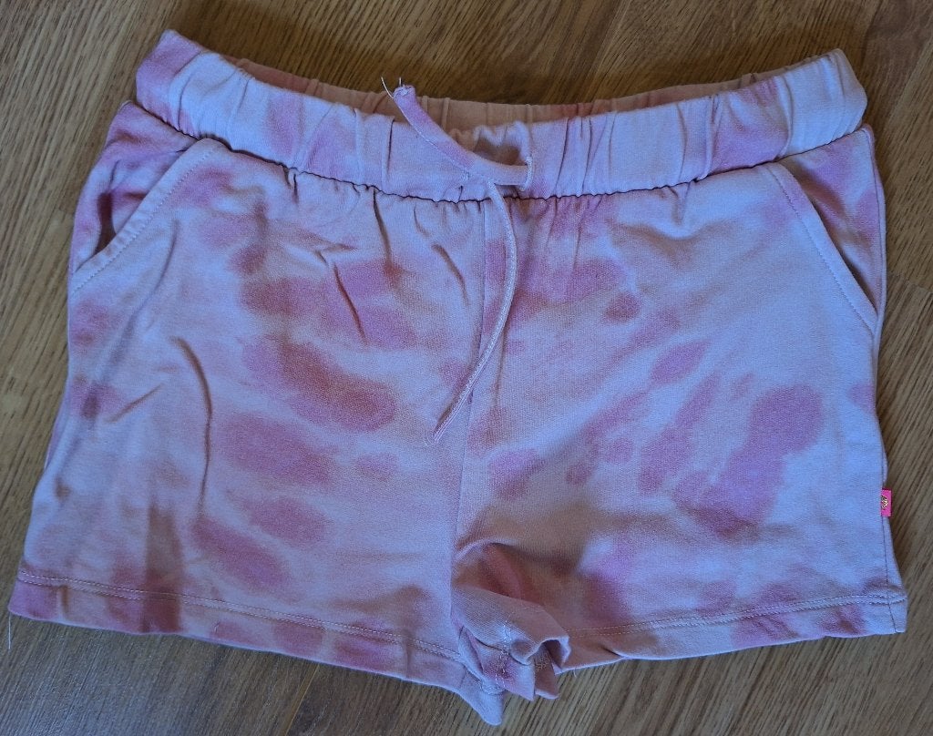 Someone roze tiedye short 128, Kinderen en Baby's, Kinderkleding | Maat 128, Broek, Gebruikt, Meisje, Ophalen of Verzenden