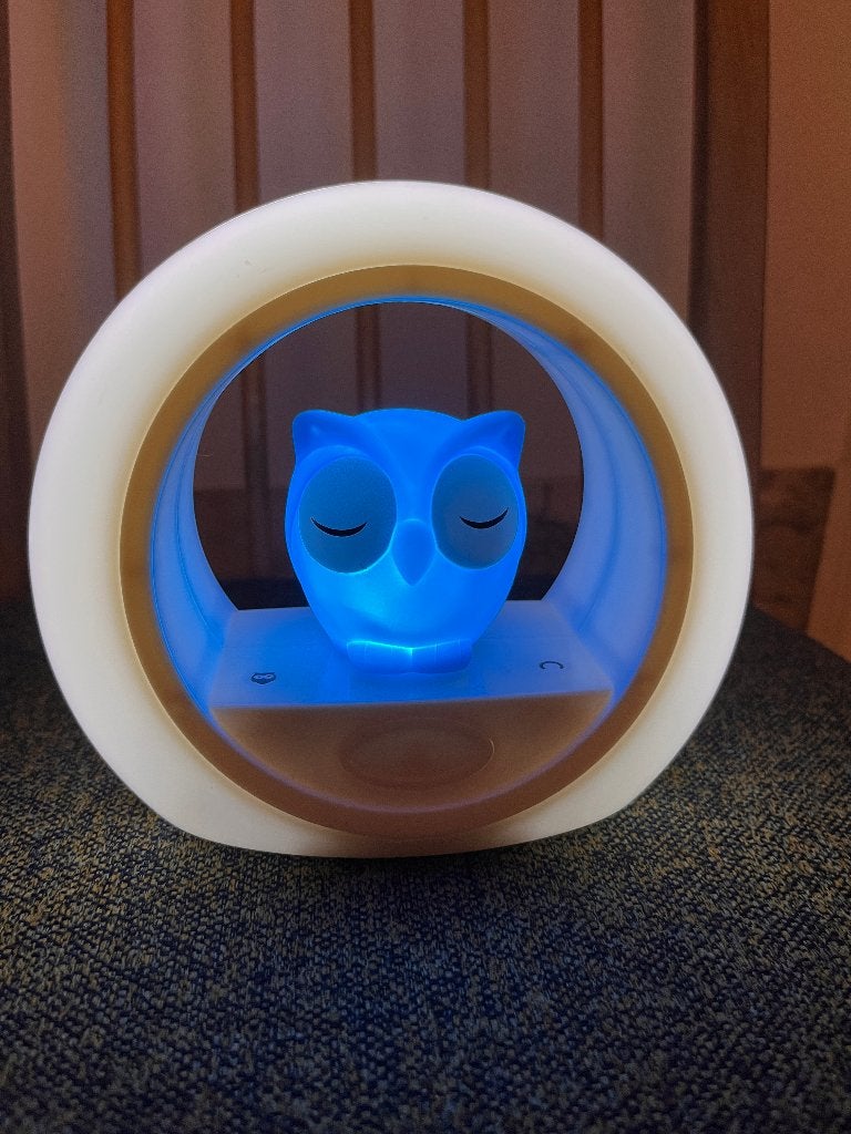 Zazu Lou Uil nachtlampje, blauw, Ophalen, Zo goed als nieuw