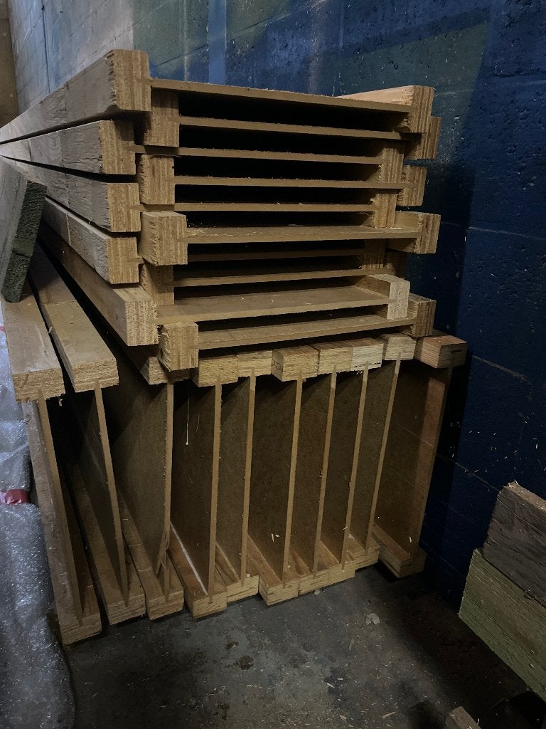 i-ligger steico 450x60 9m lang, Ophalen, Nieuw, Balk, Overige houtsoorten