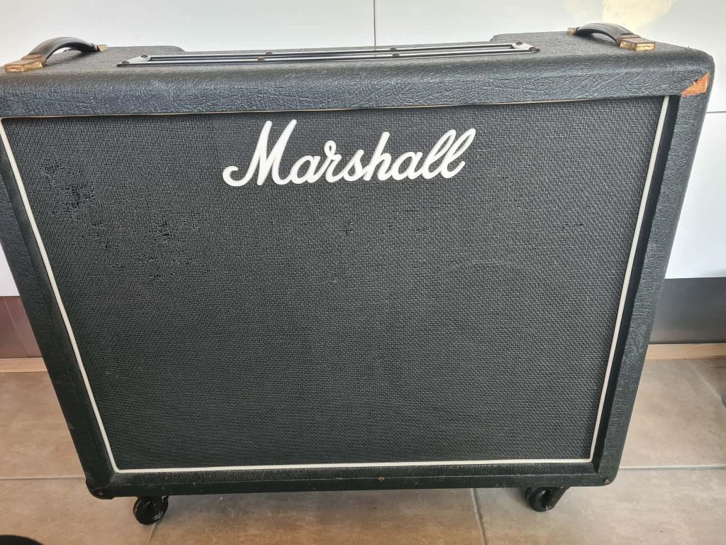 speakers + cab, distortion pedaal, pickups, Enlèvement ou Envoi, Utilisé, Marshall