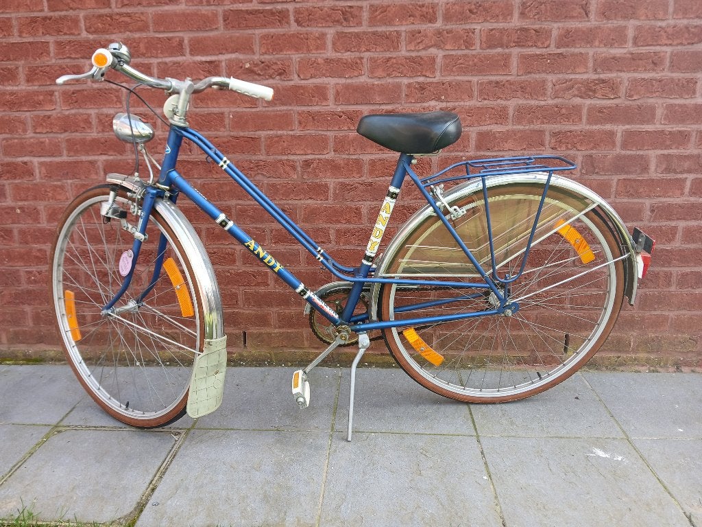 Vintage damesfiets Andy, Autres marques, Frein sur jante, Comme neuf, Enlèvement