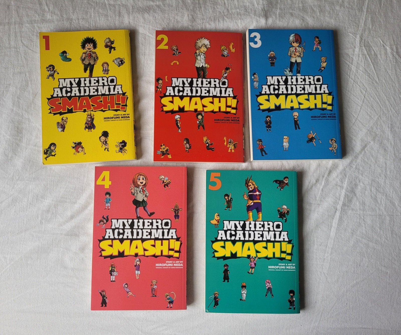 My hero academia SMASH!! - Complete serie, Boeken, Strips | Comics, Zo goed als nieuw, Complete serie of reeks, Japan (Manga)