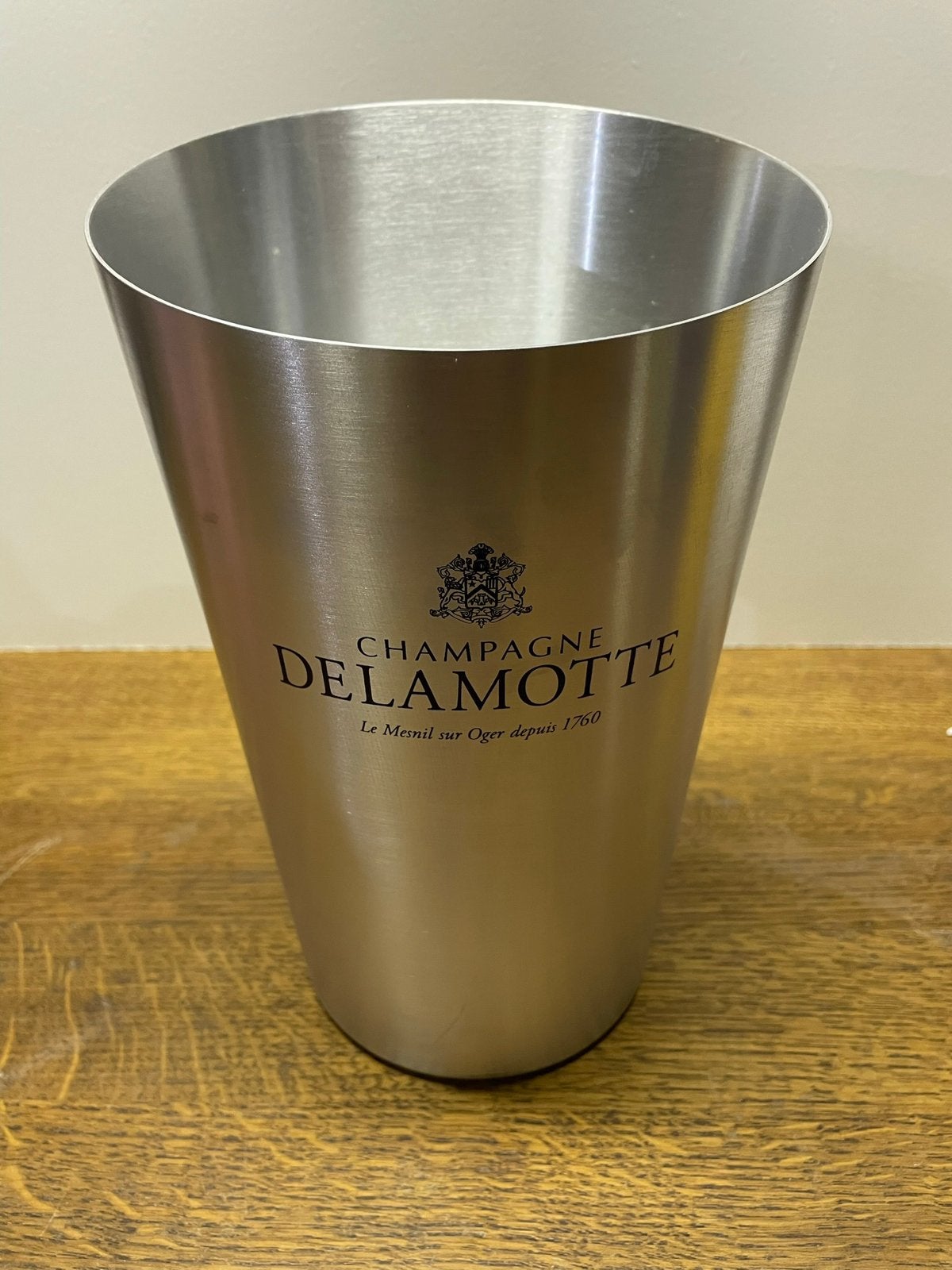 Ijsemmer wijnkoeler Champagne Delamotte, Enlèvement ou Envoi, Comme neuf, France, Champagne