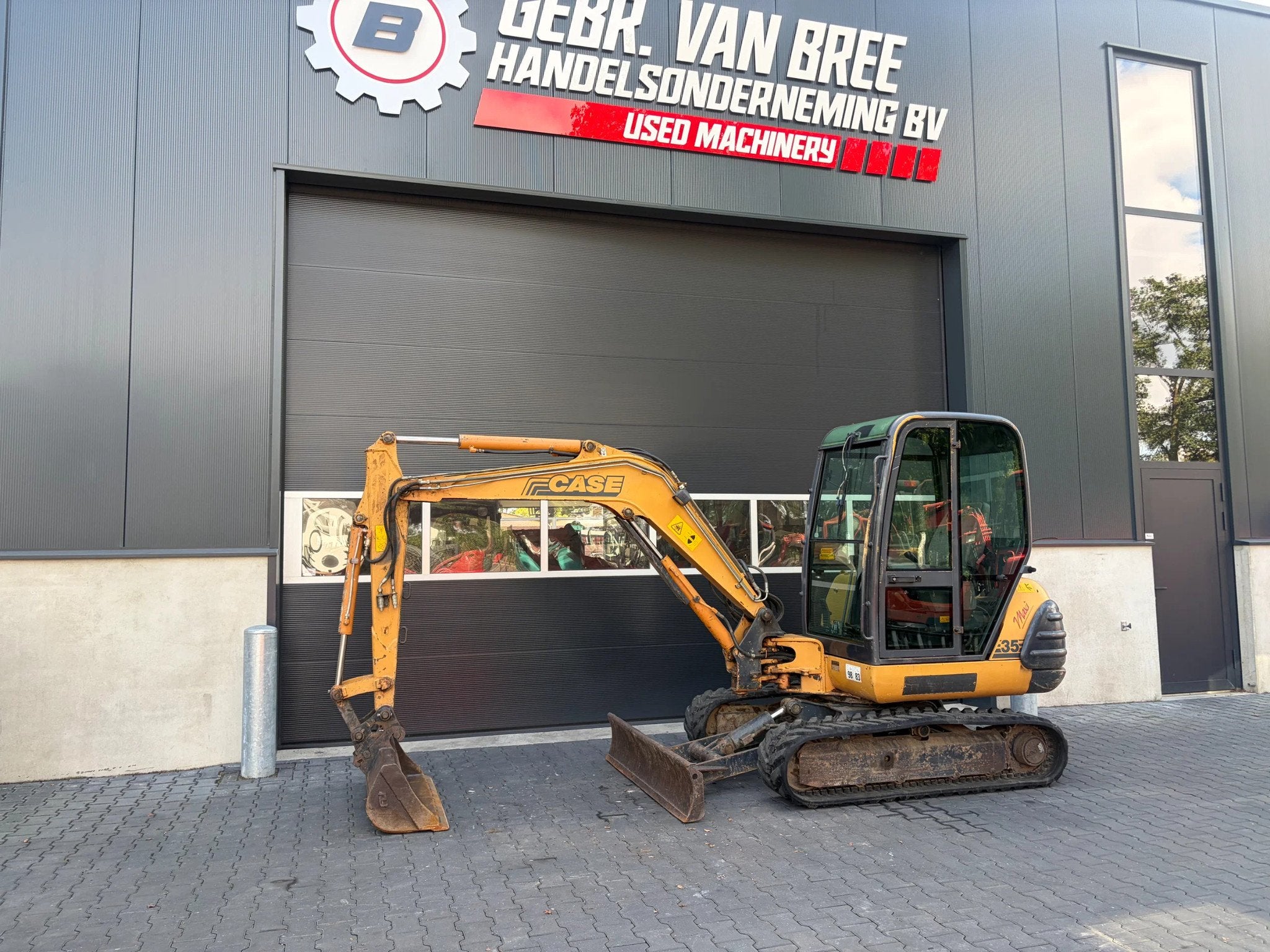 Case CX35 minigraver/graafmachine (bj 2001), Zakelijke goederen, Graafmachine