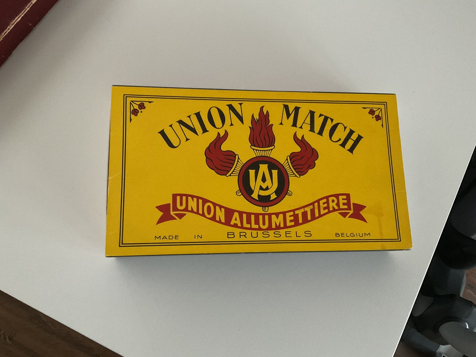 Xl luciferdoos union match, Ophalen, Zo goed als nieuw