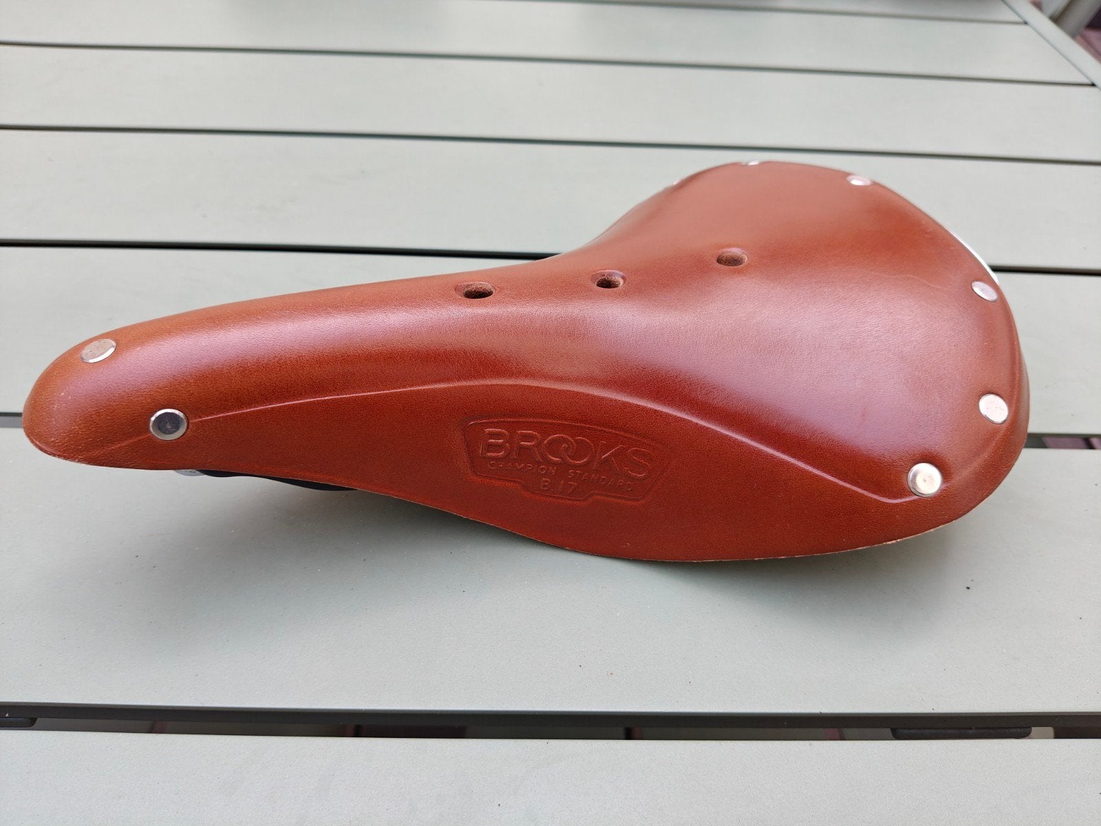 Selle Brooks B17 Standard Classic Honey pour homme, comme ne, Enlèvement ou Envoi, Brooks, Cuir, Selle