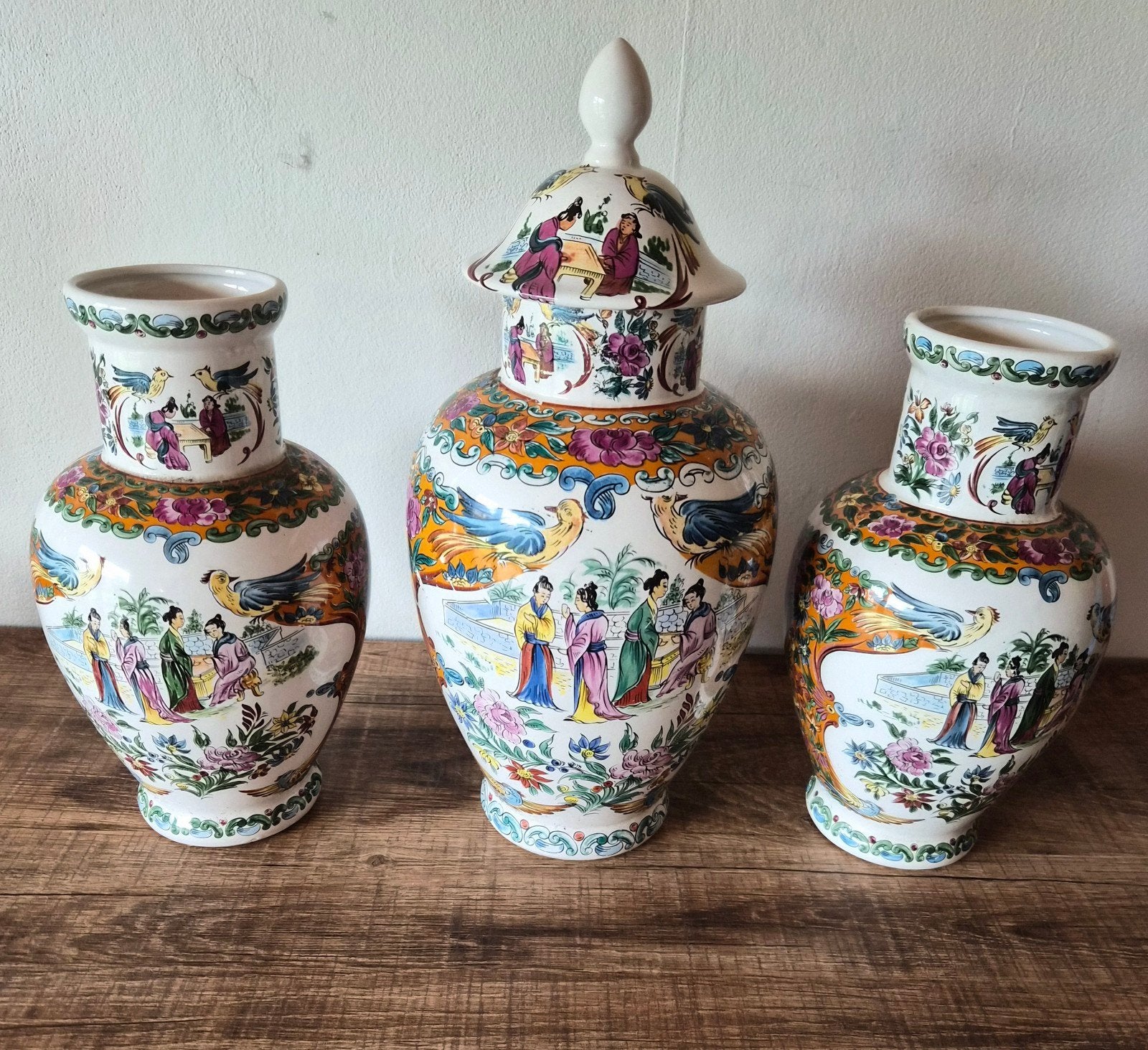 Chinees vazen, Ophalen