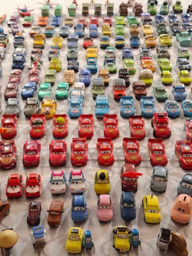 Cars Disney  pixar mattel metalen auto's, Ophalen, Gebruikt