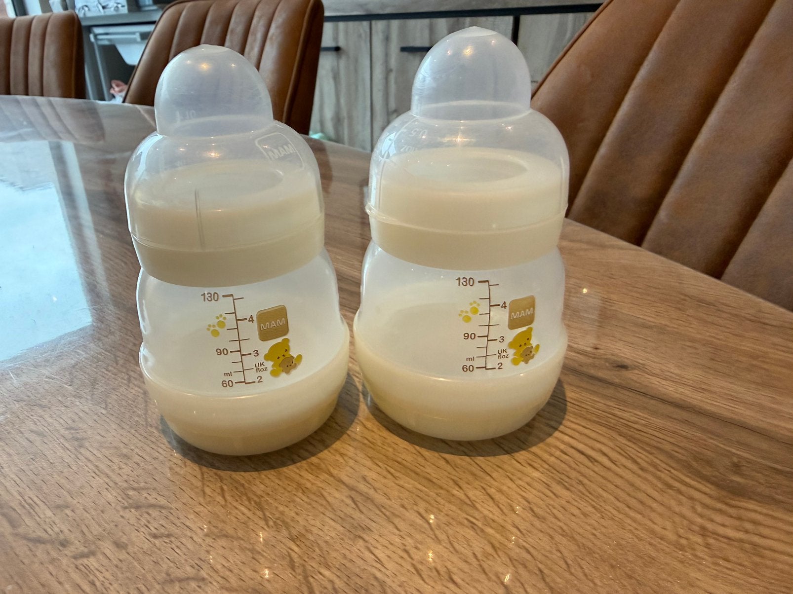 Mam flessen zonder speen, Kinderen en Baby's, Ophalen of Verzenden, Zo goed als nieuw, Babyfles, Overige merken