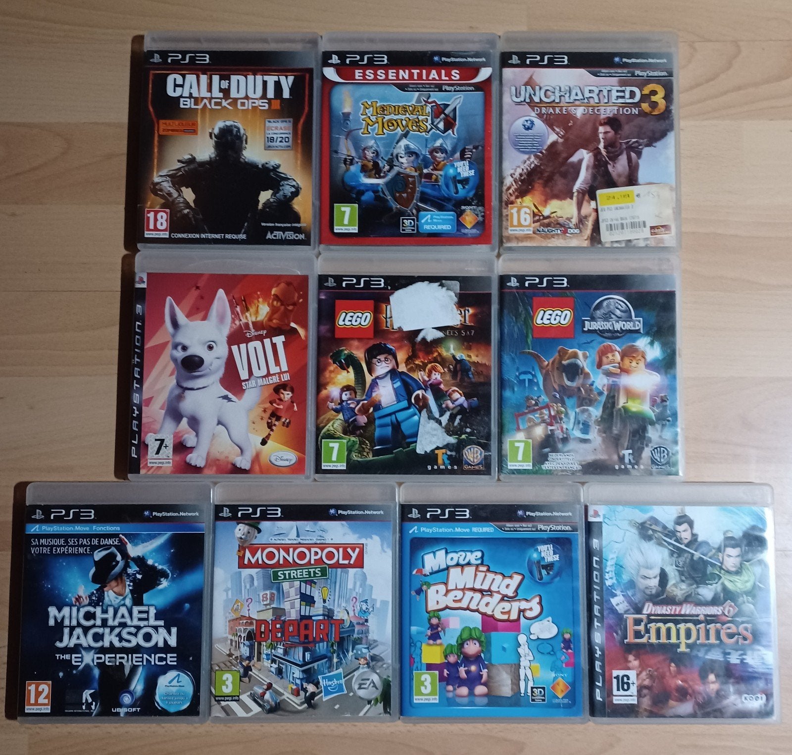 Jeux PS3 _ Prix en description, Ophalen of Verzenden, Gebruikt