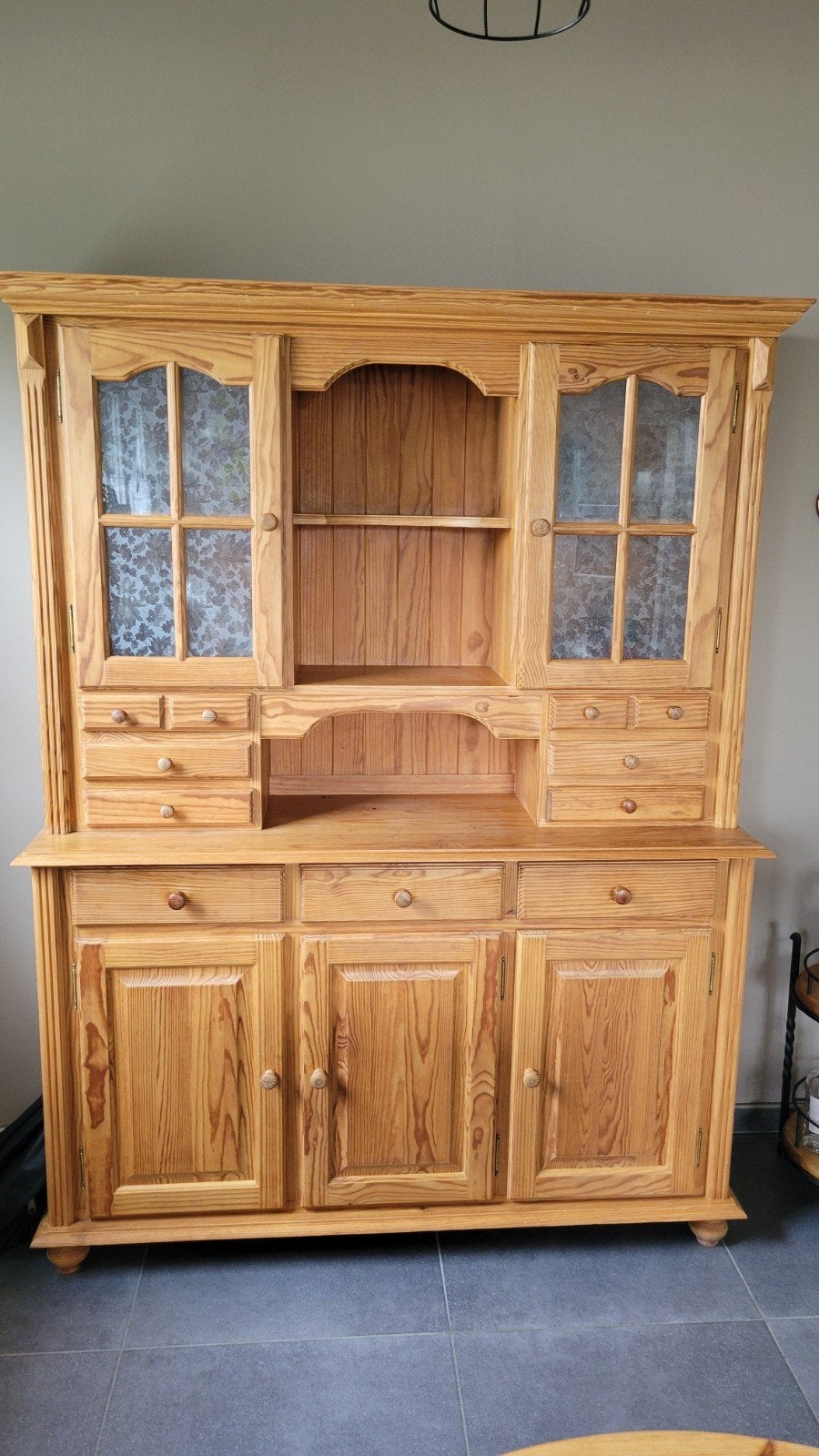 Meubles en pin + tables + 4 chaises, Maison & Meubles, Armoires | Buffets, Enlèvement, Pin