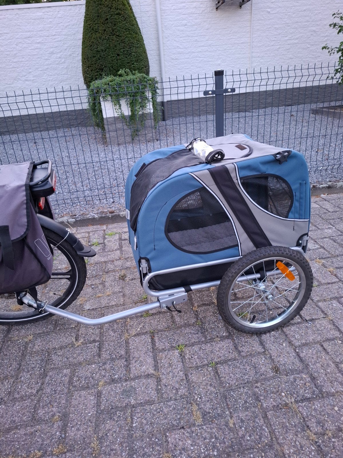 Honden fietskar zo goed als nieuw., Ophalen, Opvouwbaar