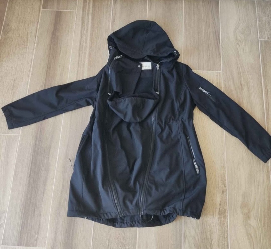 Zwangerschapsjas met draagzak voor baby, Kleding | Dames, C&A, Ophalen, Zo goed als nieuw, Maat 36 (S)