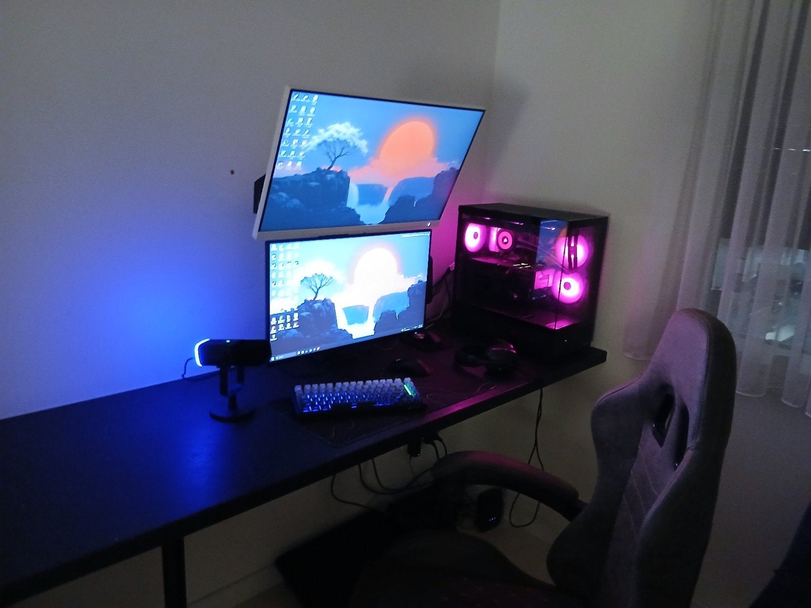 Gaming pc met 1 monitor, 32 GB, Comme neuf, 4 Ghz ou plus, Enlèvement