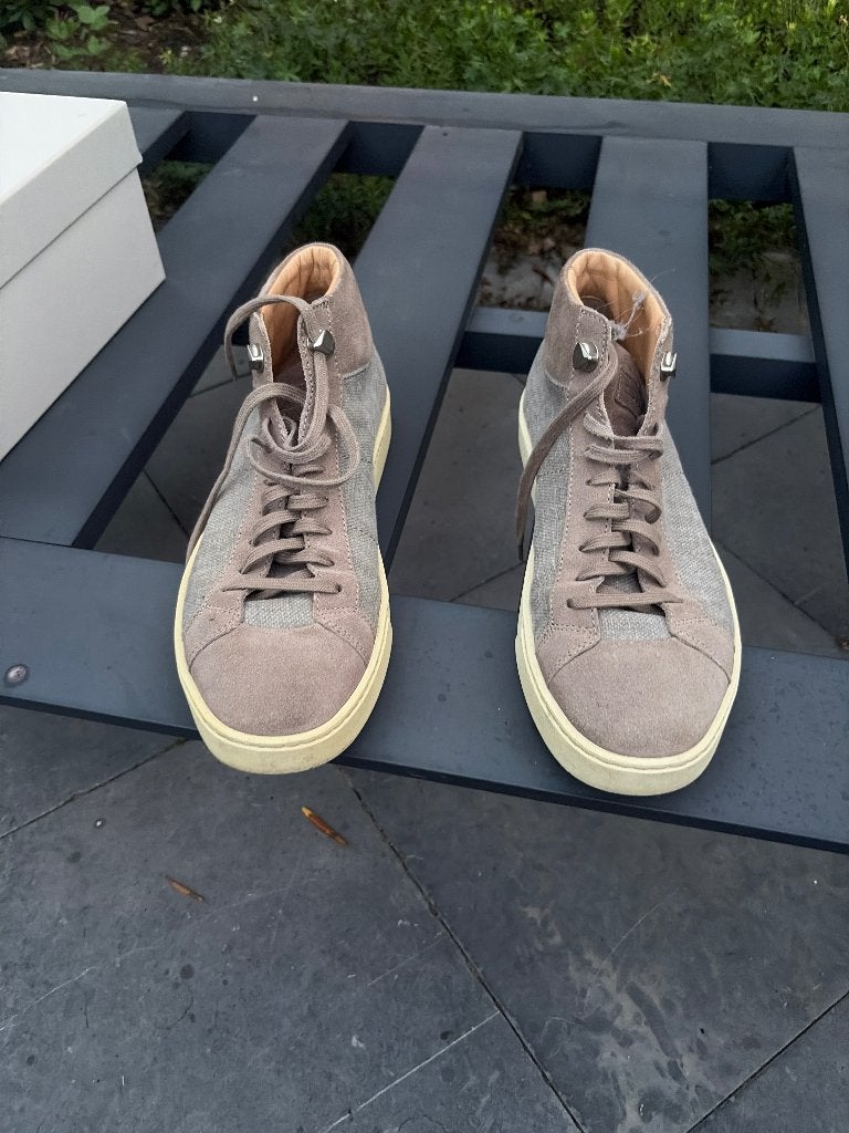 Sneakers heren  Santorini, maat 8,5, Kleding | Heren, Schoenen, Ophalen, Overige kleuren, Sneakers, Santoni