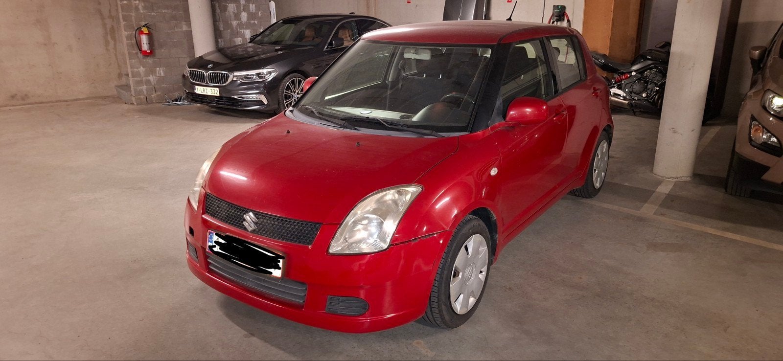 Swift 1.3 benzine. airco, Mag in alle lez zones, Autos, Rouge, Swift, 5 portes, 5 places