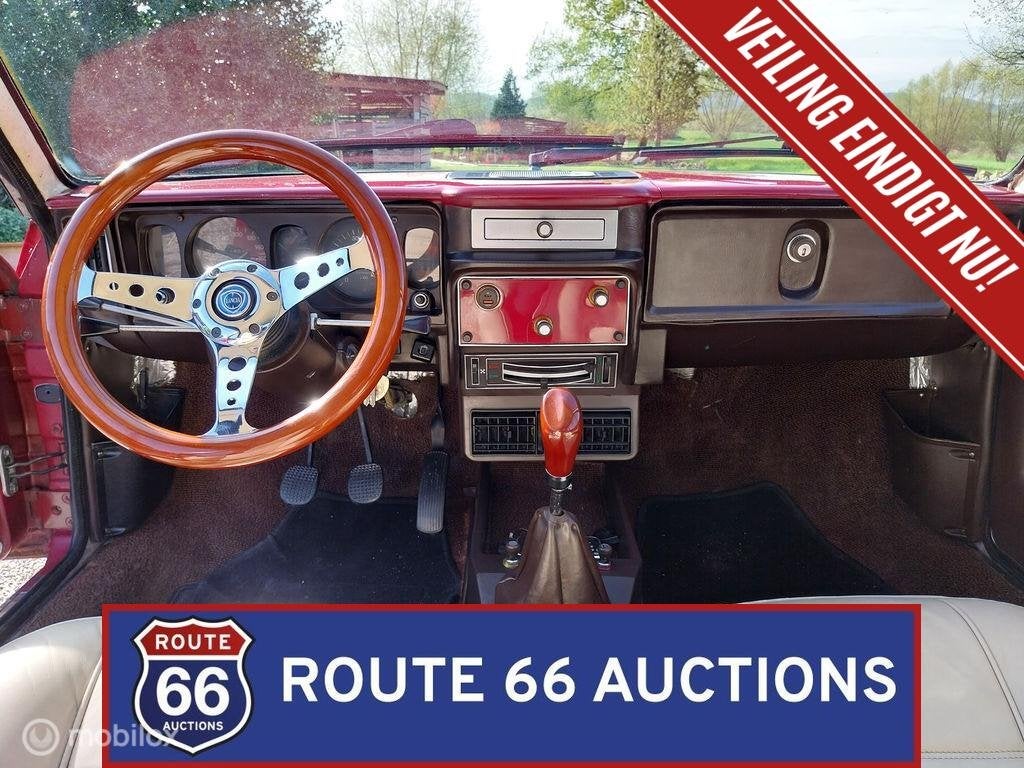 Lancia Beta Coupe | 1977 | Route 66 Auctions, Auto's, Zwart, Bedrijf, Handgeschakeld, Overige carrosserie