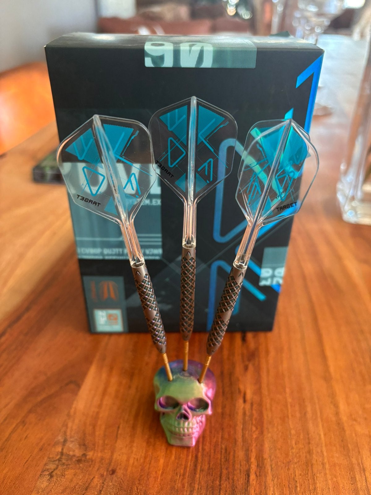 Target Rove 01 Swiss Point 23gr, Sport en Fitness, Darts, Ophalen of Verzenden, Zo goed als nieuw, Pijlen