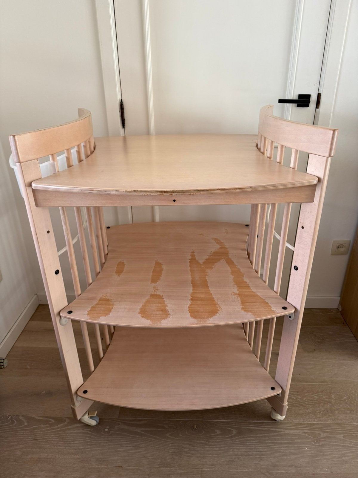 Stokke verzorgingstafel, Kinderen en Baby's, Badjes en Verzorging, Gebruikt, Overige typen, Standaard, Ophalen