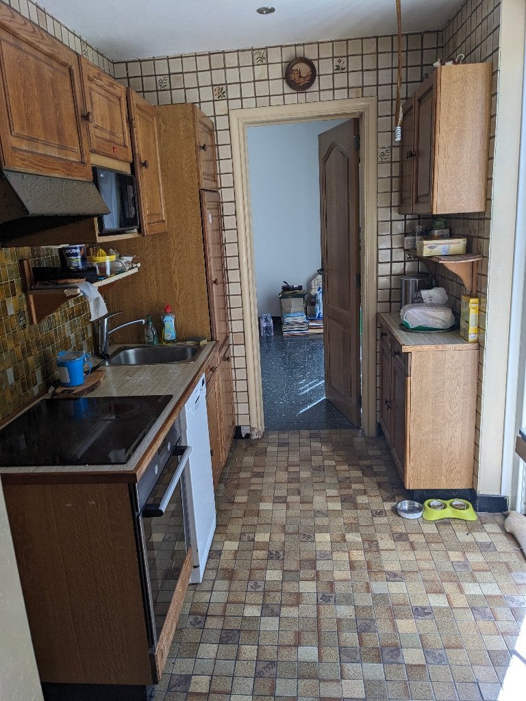 Cuisine à vendre, Synthétique, Brun, Enlèvement, Utilisé