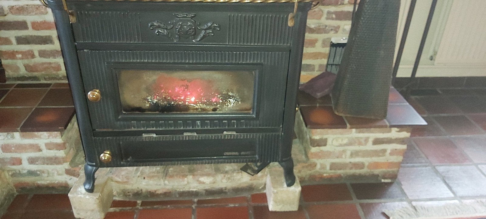 Kachel nestor martin, Huis en Inrichting, Ophalen, Gebruikt, Overige brandstoffen, Vrijstaand