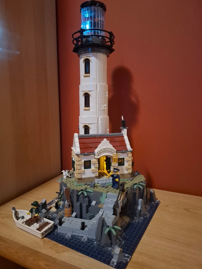 LEGO Ideas Gemotoriseerde vuurtoren 21335, Kinderen en Baby's, Speelgoed | Duplo en Lego, Ophalen, Lego, Ideas, Zo goed als nieuw