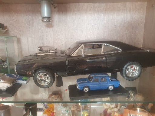dodge charger fast and furious dom toretto 1/18 altaya, Enlèvement, Neuf, Voiture, Autres marques