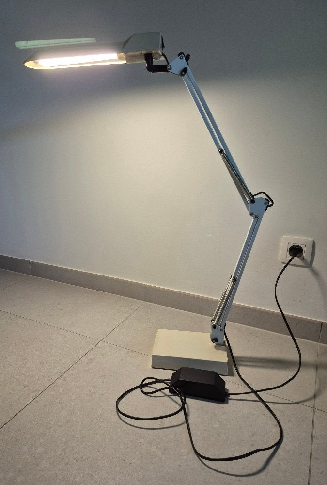 postmoderne architectenlamp of vintage bureaulamp uit  70/80, Huis en Inrichting, Lampen | Tafellampen, Ophalen, Bureaulamp, Vintage