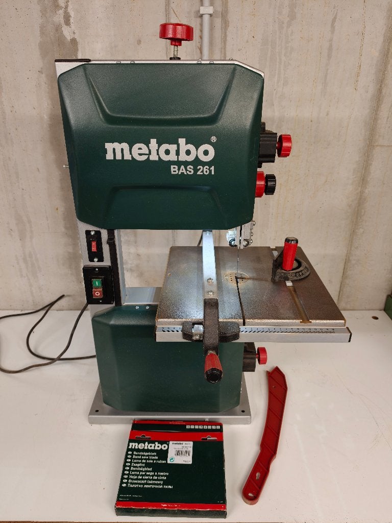 Metabo BAS 261 lintzaag met extra zaaglint, Ophalen, Zo goed als nieuw, Lintzaag