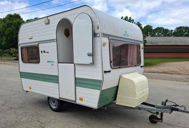 Prachtige chateau caravan met modern interieur mtm 750kg, Caravans en Kamperen, Chateau, Openslaande ramen, Treinzit, Particulier