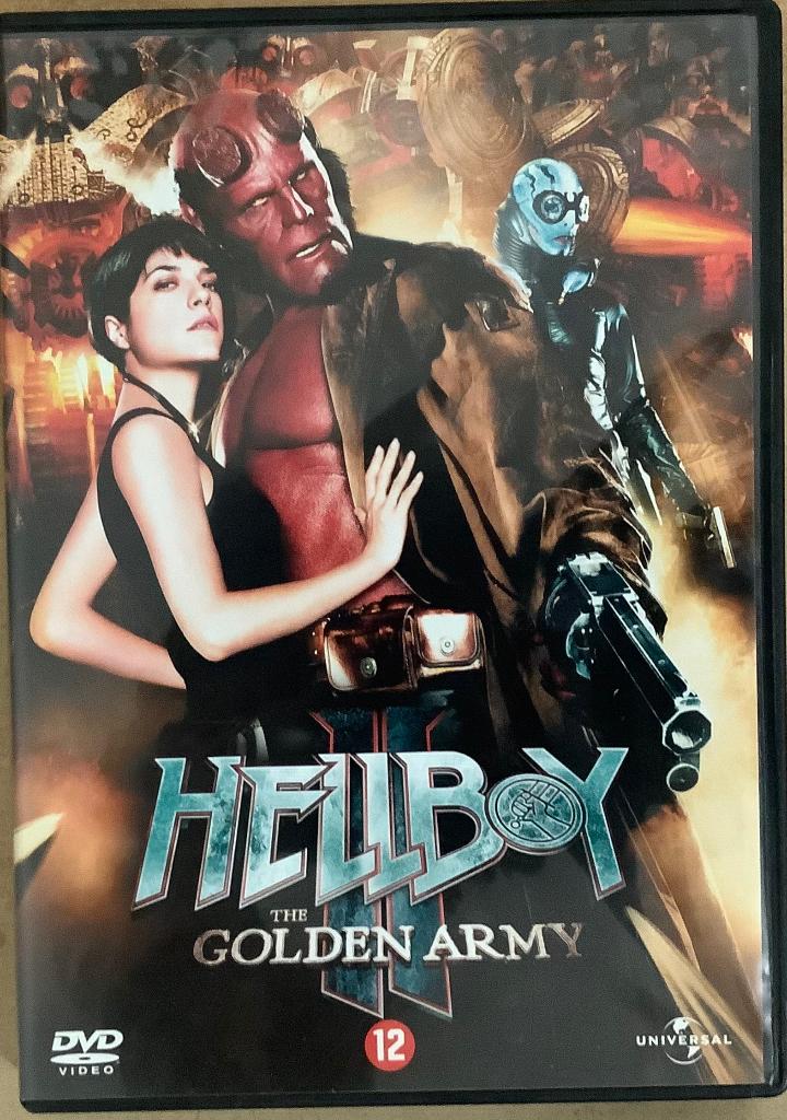 Hellboy II: The Golden Army (2008) Dvd Ron Perlman, Vanaf 12 jaar, Ophalen of Verzenden, Gebruikt, Fantasy