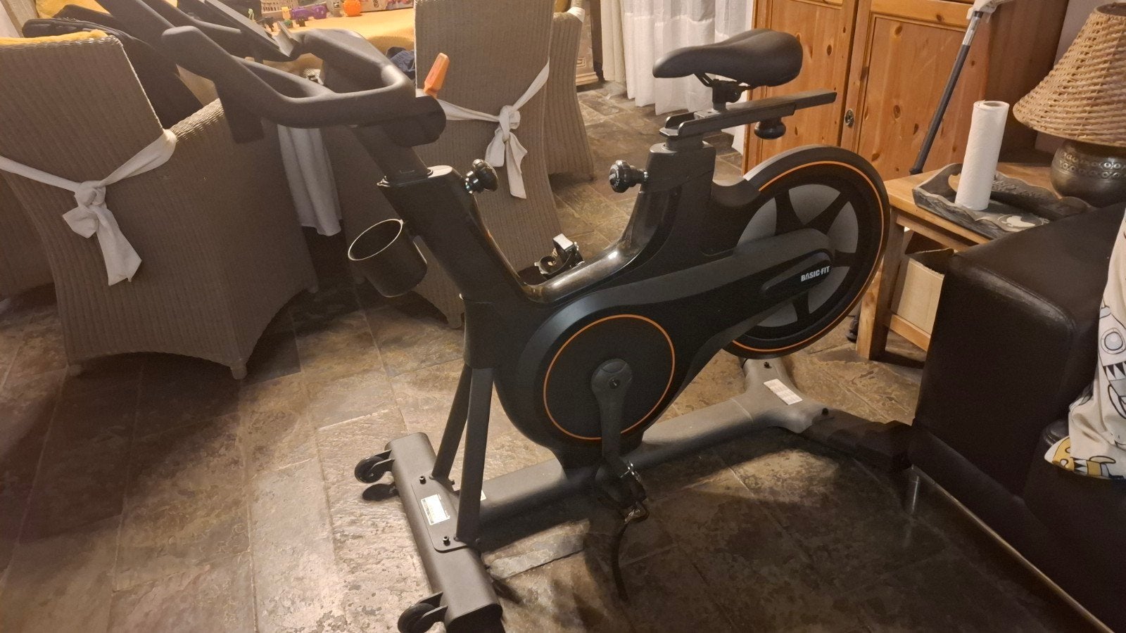 Basic Fit Spinning bike, Ophalen, Zo goed als nieuw, Benen