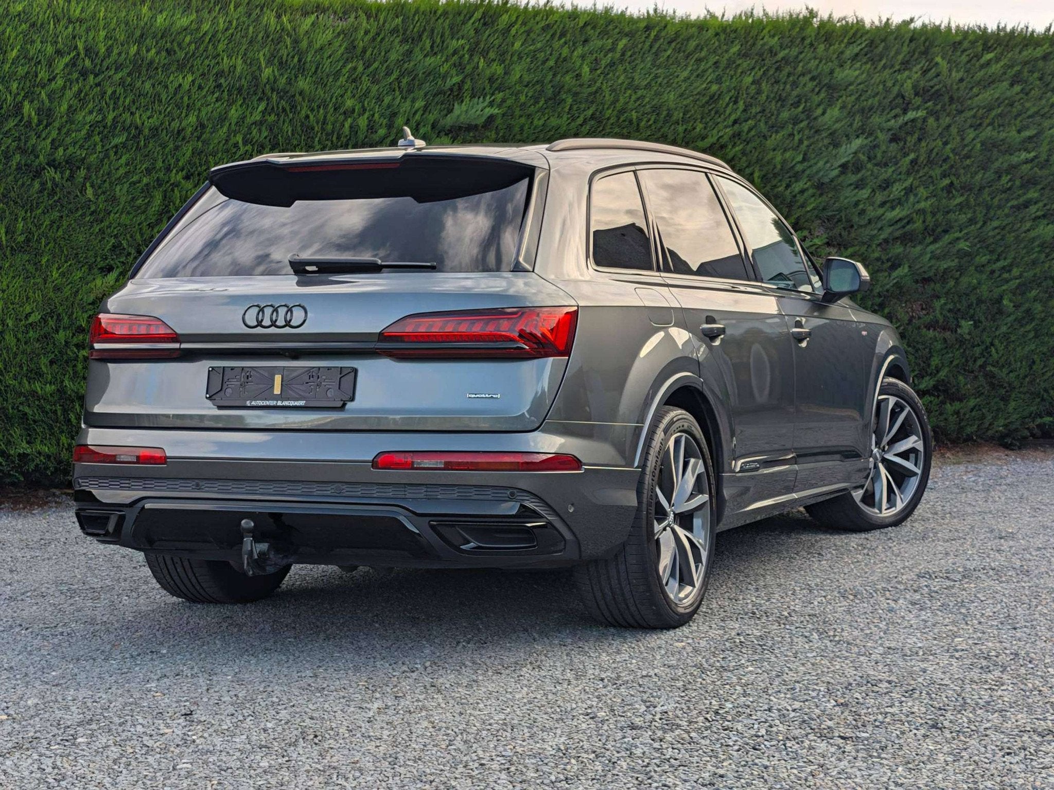Audi Q7 2x S-line - sportstuur - trekhaak - lage taxen, Auto's, Automaat, Gebruikt, Bedrijf, 5 zetels