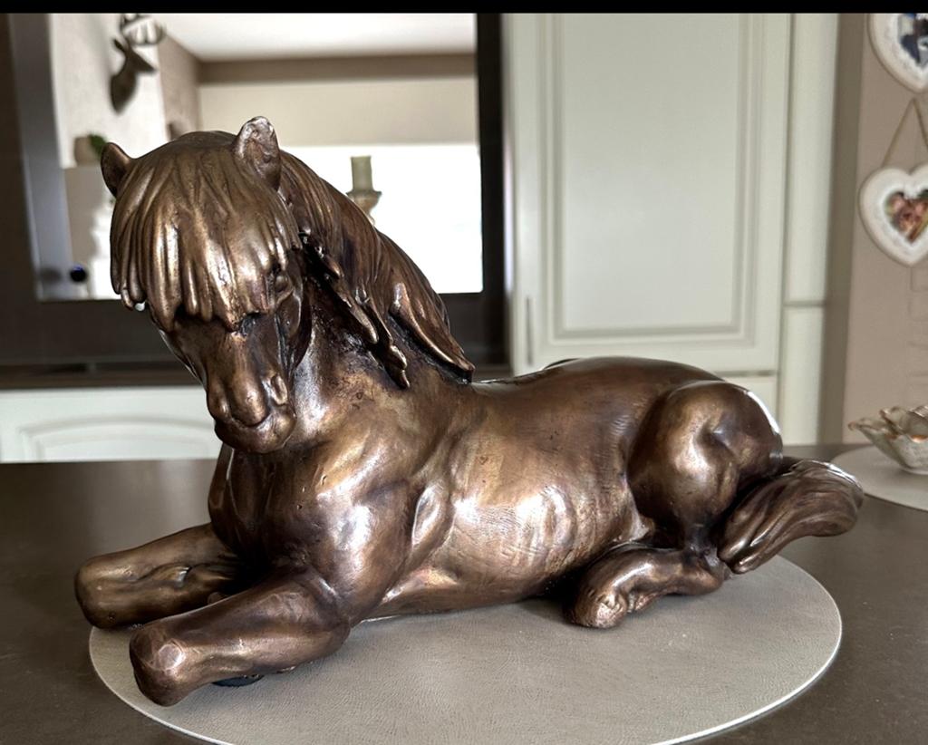 Bronzen Paard, Enlèvement, Bronze