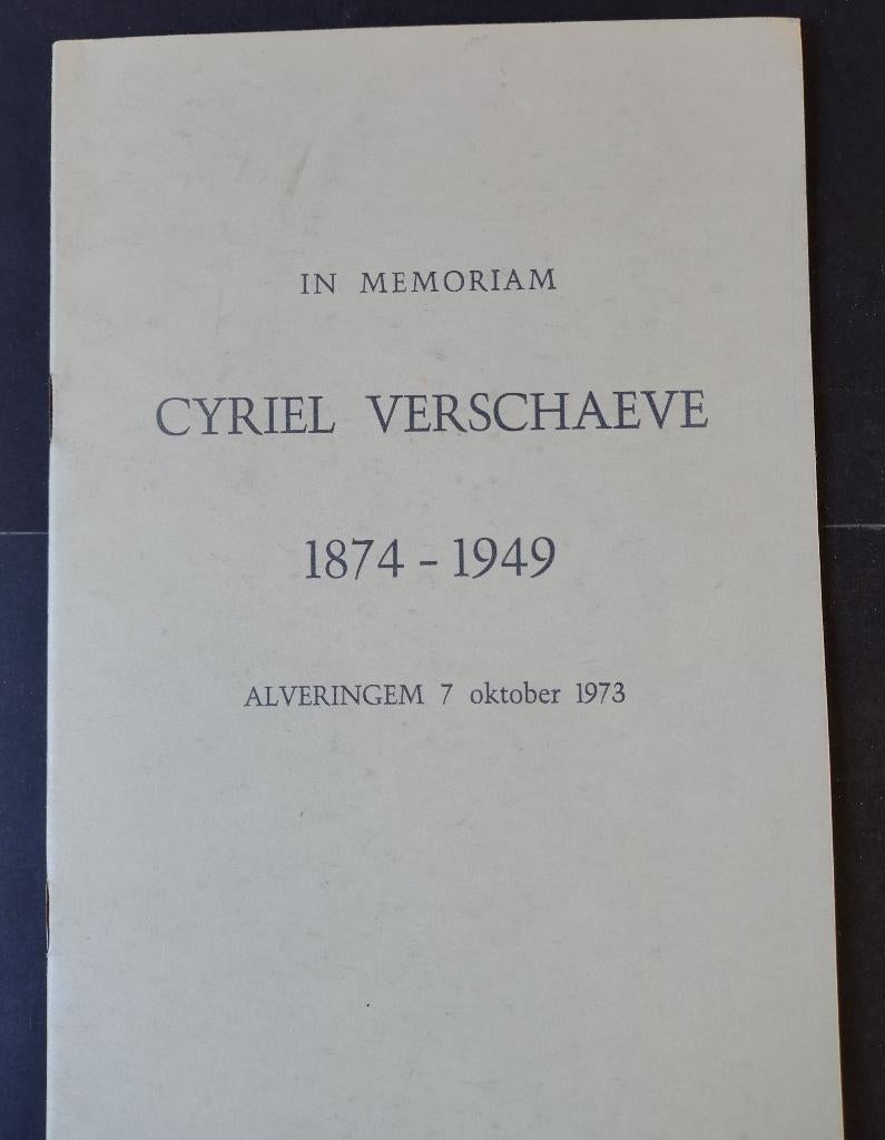 Cyriel Verschaeve Cyriel Verleyen boeken, Gelezen, 19e eeuw, Cyriel Verleyen, Ophalen of Verzenden