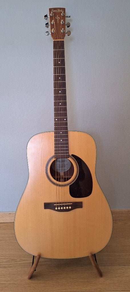 Simon & Patrick Woodland Pro Spruce SG, Ophalen, Zo goed als nieuw, Western- of Steelstringgitaar, Met koffer