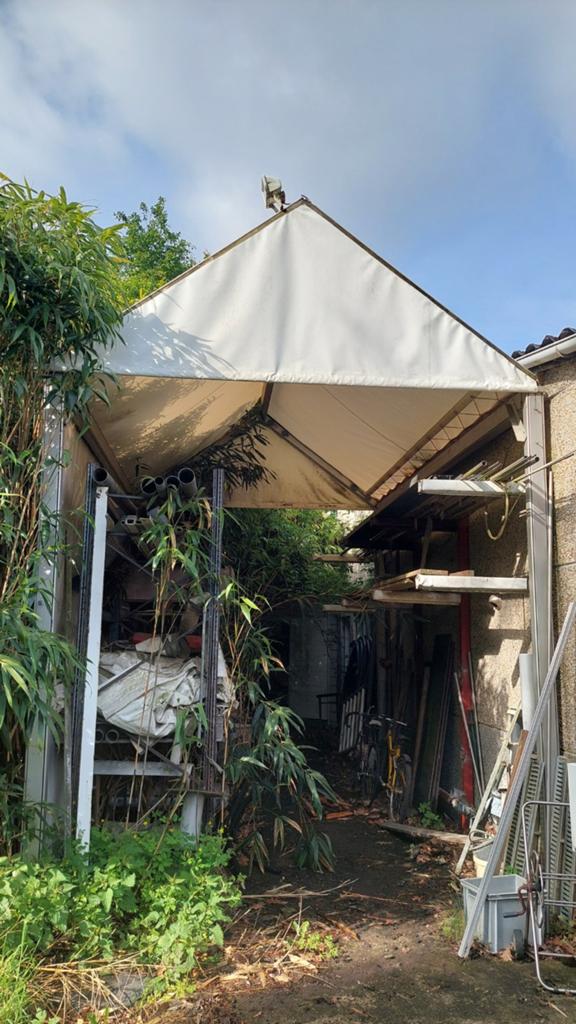 Tent, Enlèvement, Utilisé