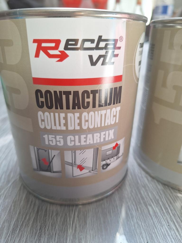 Pot de colle de contact 155 clearfix rectavit 750ml 15€/p, Bricolage & Construction, Isolation & Étanchéité, Enlèvement, Neuf