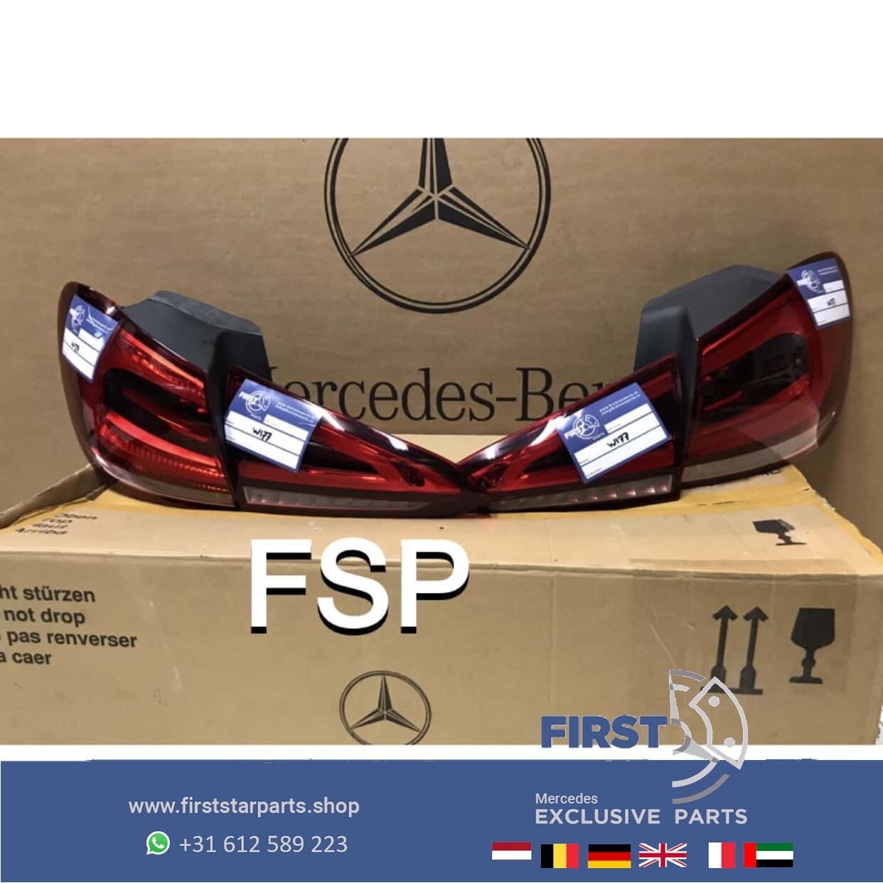 W177 LED ACHTERLICHTEN SET LINKS RECHTS Mercedes A Klasse 20, Gebruikt, -, Voor, Ophalen of Verzenden