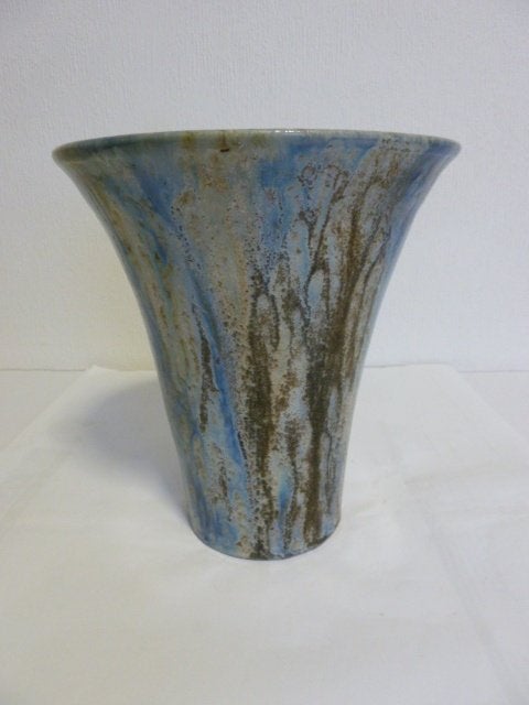 Keramiek/aardewerk Vaas Roger Guérin (Bouffioulx) 23cm, Antiquités & Art, Enlèvement ou Envoi