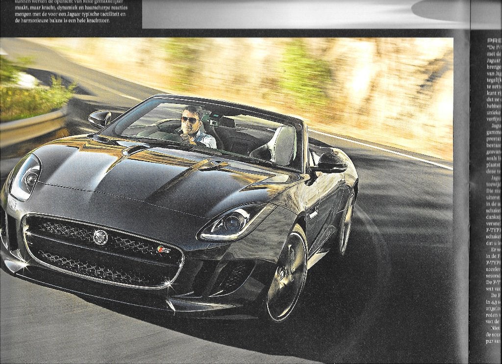 JAGUAR F-TYPE  "magazine nr 1", Ophalen of Verzenden, Zo goed als nieuw, Overige merken