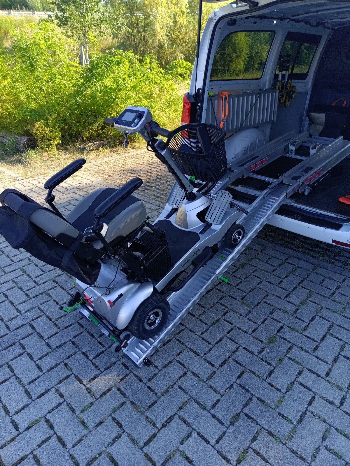 Scootmobiel Quingo Flyte 5 Wielen incl opladen sistemin Auto, Diversen, Brommobielen en Scootmobielen, 10 km/u of minder, Ophalen of Verzenden