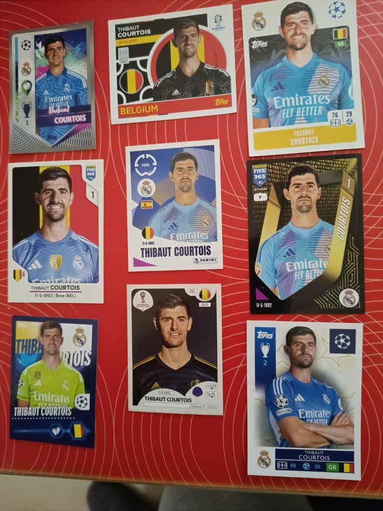 Stickers Courtois 9 stuks, Enlèvement ou Envoi