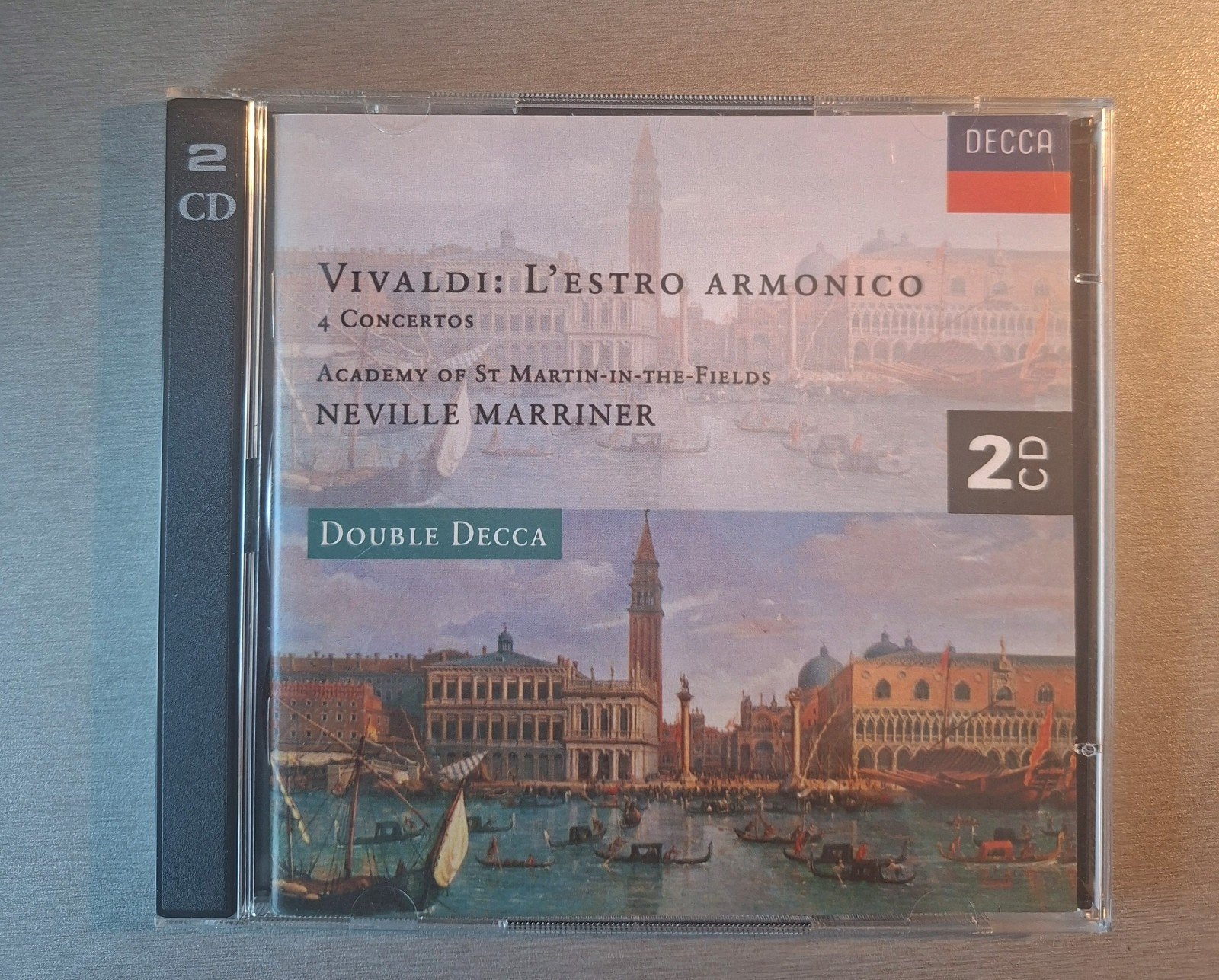 2 CD. Vivaldi. L'Estro Armonico (Decca, Mariner)., CD & DVD, CD | Classique, Utilisé, Vivaldi, Enlèvement ou Envoi