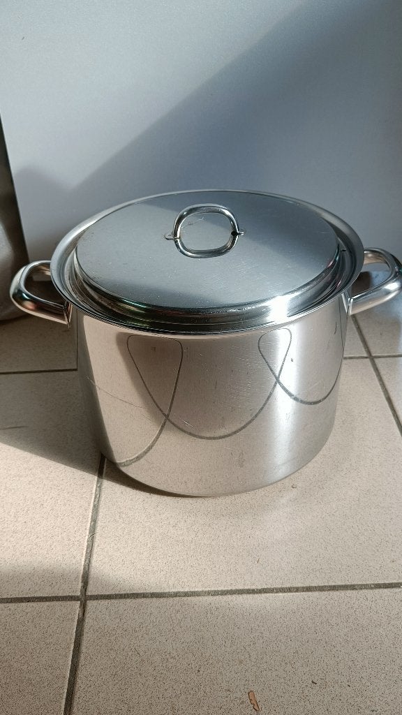 Hoge Castro inox, Geschikt voor inductie, Ophalen, Gebruikt, Inox